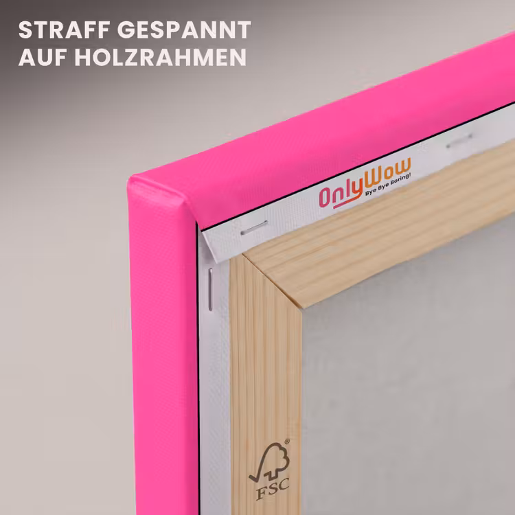 Electric - Magenta - Roze canvas 2cm klein 34 -uniquesellingpoint_afwerking-onlywow_DE