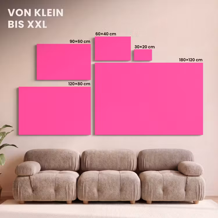 Electric - Magenta - Roze canvas 2cm klein 34 -Xsfeer8_DE