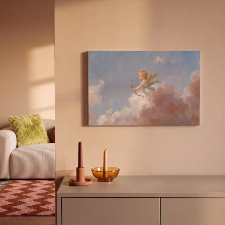Engel - Pijl en boog - Mythologie - Klassiek canvas 2cm klein -sfeer1