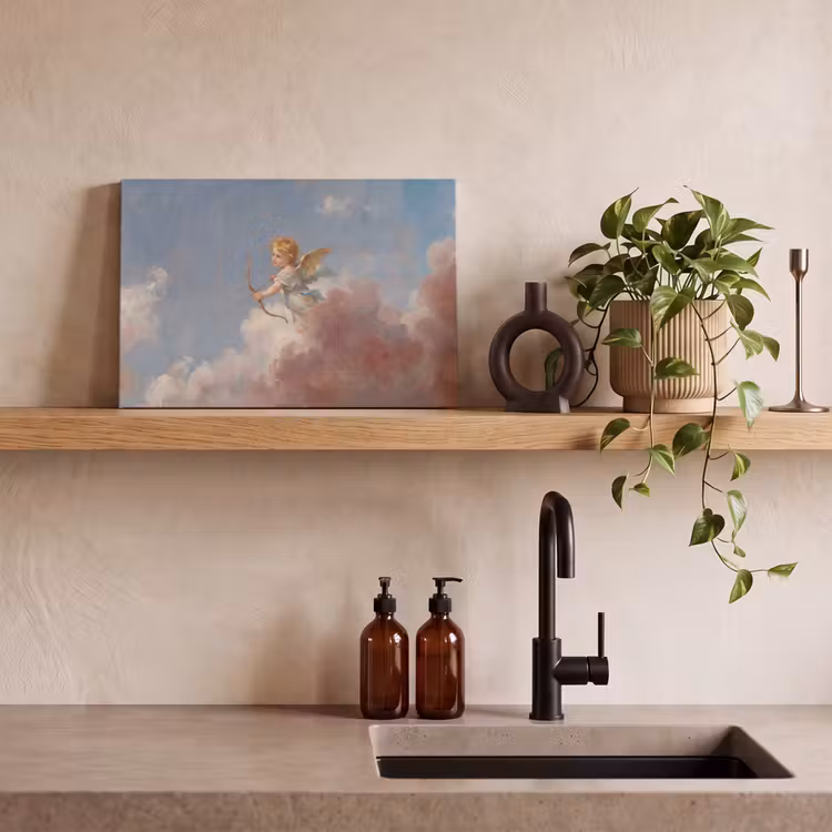 Engel - Pijl en boog - Mythologie - Klassiek canvas 2cm klein -sfeer3
