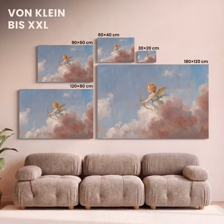 Engel - Pijl en boog - Mythologie - Klassiek canvas 2cm klein -Xsfeer8_DE