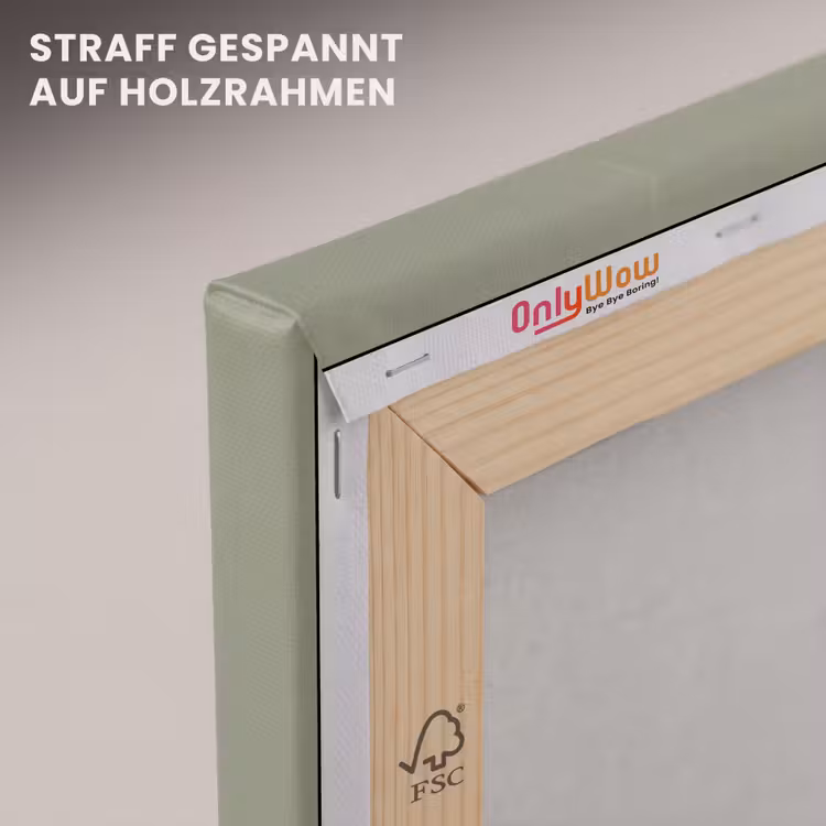 Eend - Konijnoren - Grijs canvas 2cm klein -uniquesellingpoint_afwerking-onlywow_DE