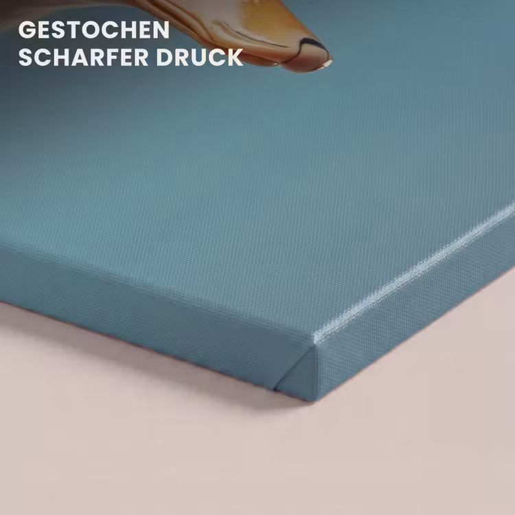 Eend - Koksmuts - Cute - Vogel canvas 2cm klein -uniquesellingpoint_afwerking-onlywow_DE