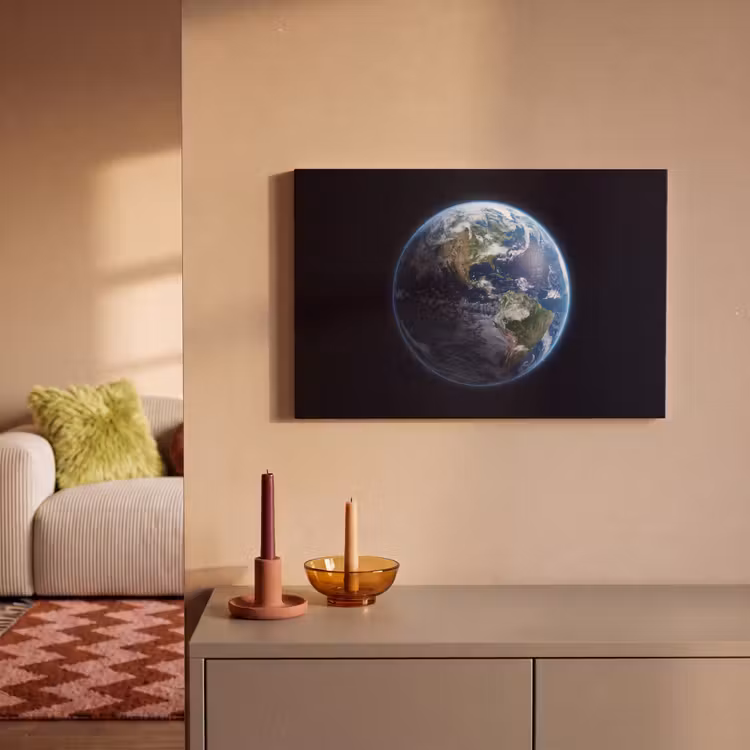 Leinwandbild - Erde – Weltraum – Kosmos - Aarde - Ruimte - Kosmos canvas 2cm klein