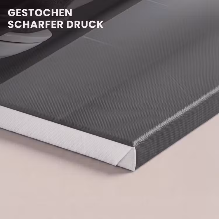 Ezel - Telefoon - Toilet - Zwart - Wit canvas 2cm klein -closeup_print_DE