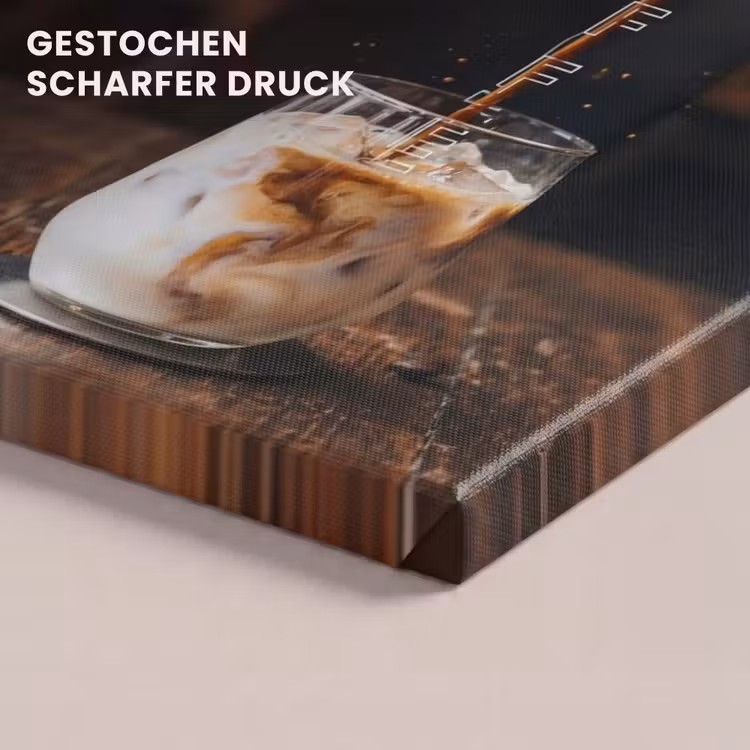 Espresso - Melk - Café canvas 2cm klein -closeup_print_DE