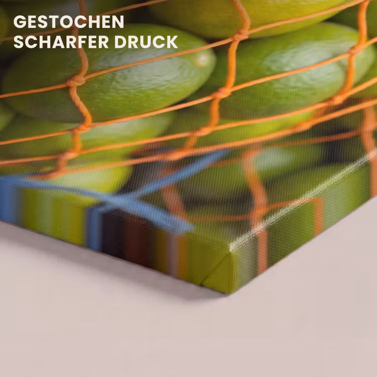 Eten - Net - Groen - Markt canvas 2cm klein -closeup_print_DE