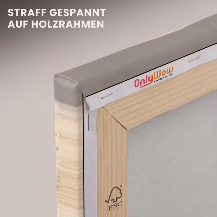Uil - Bruin - Wit canvas 2cm klein -uniquesellingpoint_afwerking-onlywow_DE