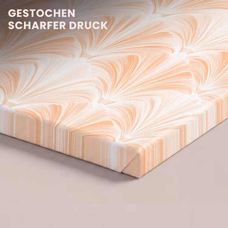 Waaier - Patroon - Perzik canvas 2cm klein 34 -closeup_print_DE
