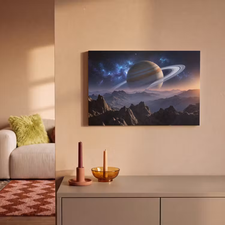 Fantasy - Kosmos - Landschap canvas 2cm klein -sfeer1