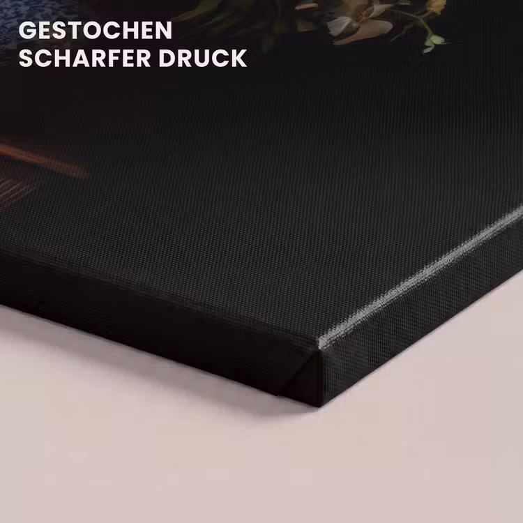 Kleur - Vaas - Bloemen - Boeket canvas 2cm klein -uniquesellingpoint_afwerking-onlywow_DE