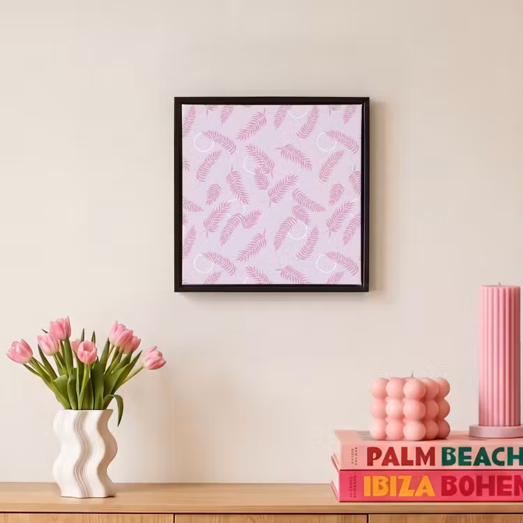 Veren - Paars - Wit Canvas met baklijst klein 1124 -atmosphere_sfeer1_global