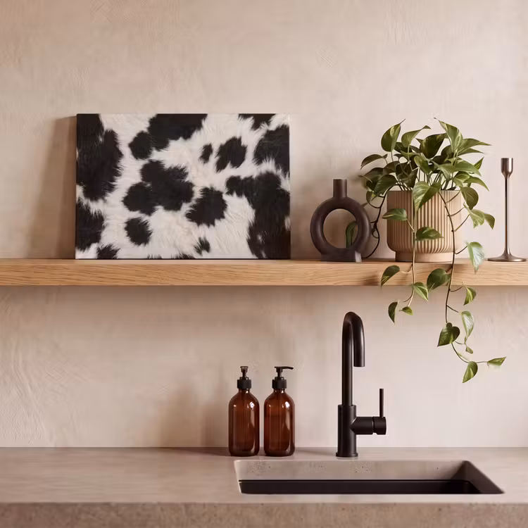 Bont - Textuur - Zwart - Wit canvas 2cm klein -closeup_print_DE