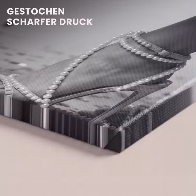 Feestelijk - Champagne - Discobal canvas 2cm klein -uniquesellingpoint_afwerking-onlywow_DE