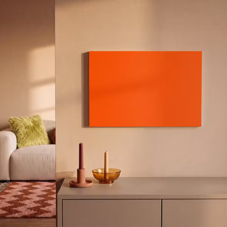 Fiery - Tangerine - Oranje canvas 2cm klein 34 -sfeer1