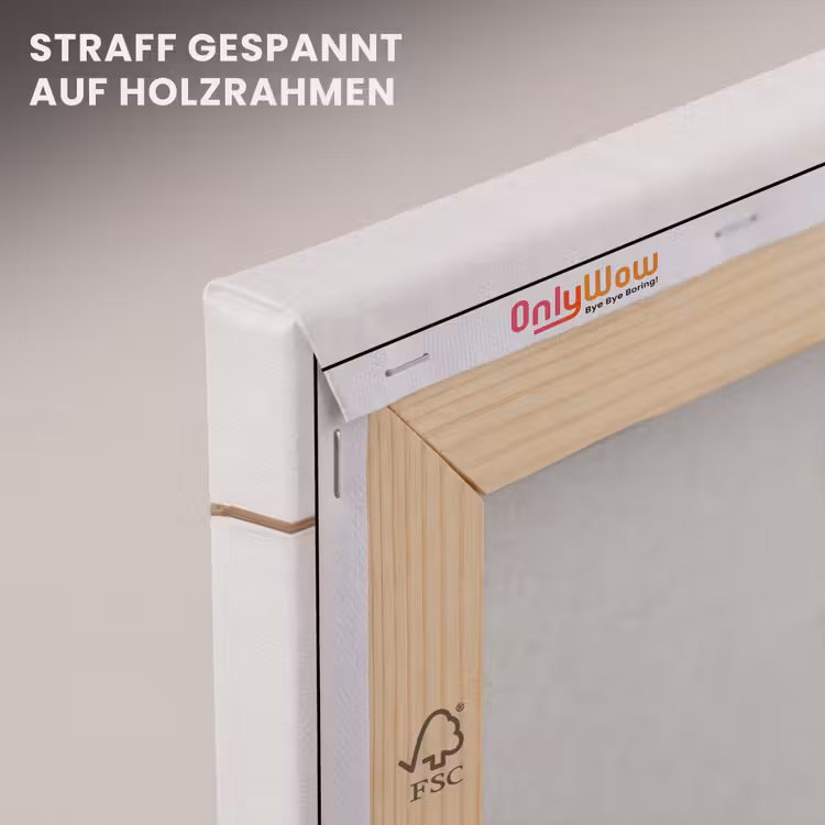 Leinwandbild - Fisch – Hängend – Essen - Vis - Hangend - Eten canvas 2cm klein