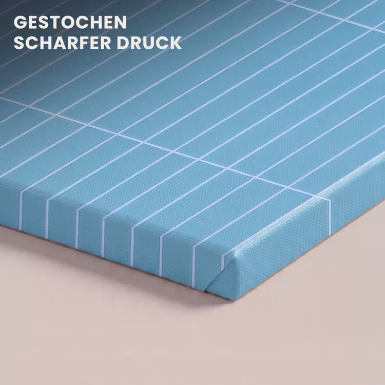 Tegel - Langwerpig - Patroon - Blauw canvas 2cm klein 34 -closeup_print_DE