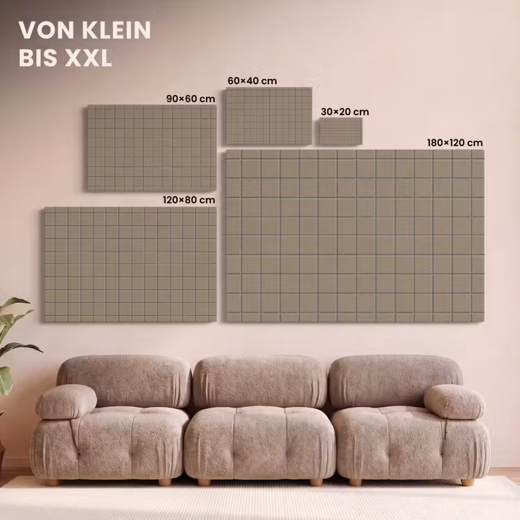 Tegel - Patroon - Taupe canvas 2cm klein 34 -Xsfeer8_DE