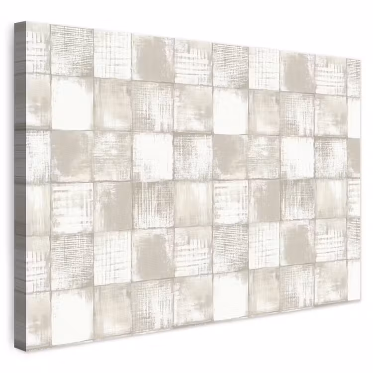Tegel - Patroon - Verweerd canvas 2cm klein 34 -3d