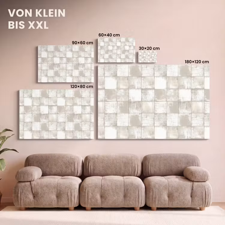 Tegel - Patroon - Verweerd canvas 2cm klein 34 -Xsfeer8_DE