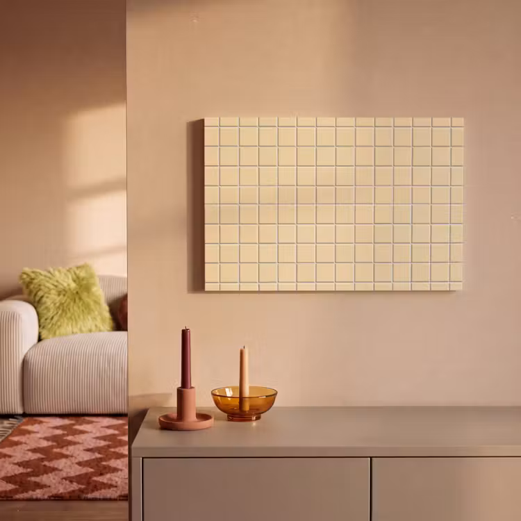 Tegels - Patroon - Crème canvas 2cm klein 34 -sfeer1