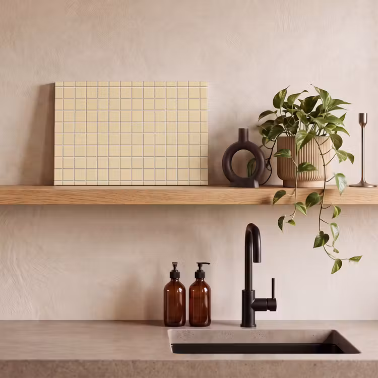 Tegels - Patroon - Crème canvas 2cm klein 34 -sfeer3