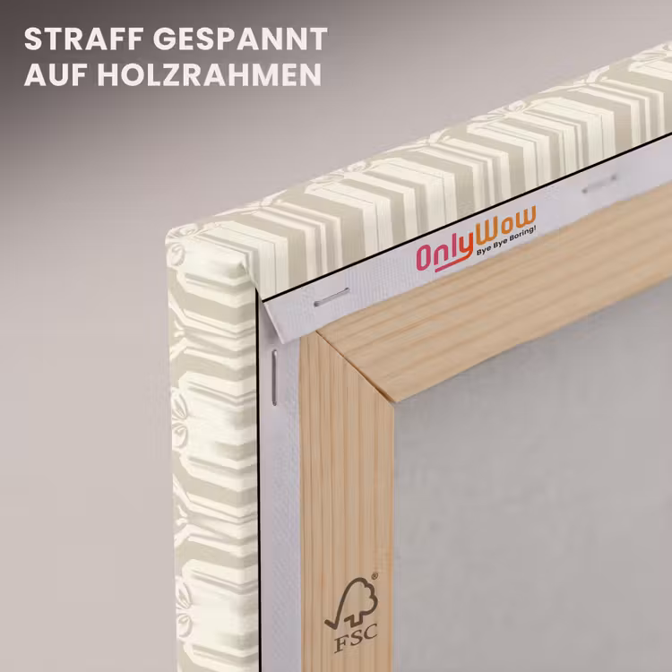 Floraal - Ornament - Beige canvas 2cm klein 34 -uniquesellingpoint_afwerking-onlywow_DE