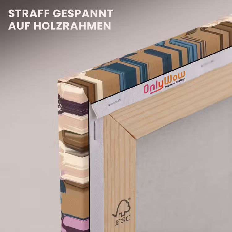 Floraal - Stilleven - Kleurrijk canvas 2cm klein 34 -uniquesellingpoint_afwerking-onlywow_DE