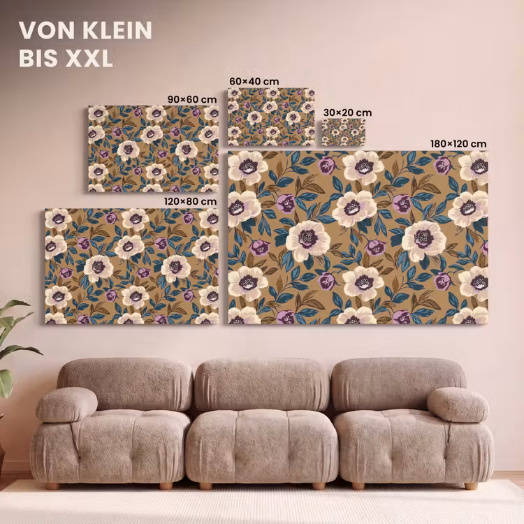 Floraal - Stilleven - Kleurrijk canvas 2cm klein 34 -Xsfeer8_DE