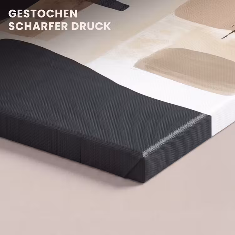 Vlakken - Abstract - Zwart - Strepen canvas 2cm klein -uniquesellingpoint_afwerking-onlywow_DE