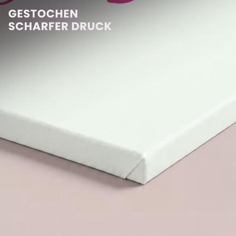 Focus - Beige - Roze - Smiley canvas 2cm klein -uniquesellingpoint_afwerking-onlywow_DE