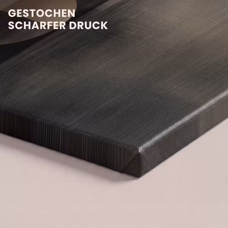 Vormen - Modern - Zwart canvas 2cm klein -closeup_print_DE