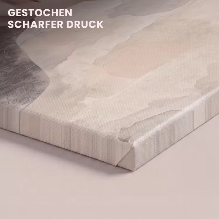 Vrouw - Sereen - Grijs canvas 2cm klein -closeup_print_DE