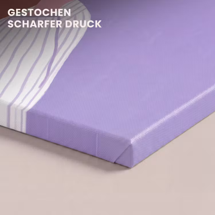 Vrouw - Gezicht - Mensen - Abstract - Kleurrijk canvas 2cm klein -closeup_print_DE