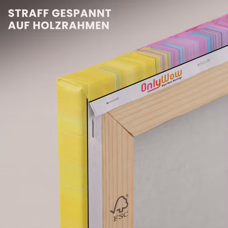 Vrouw - Hoed - Paars - Wijn canvas 2cm klein -uniquesellingpoint_afwerking-onlywow_DE