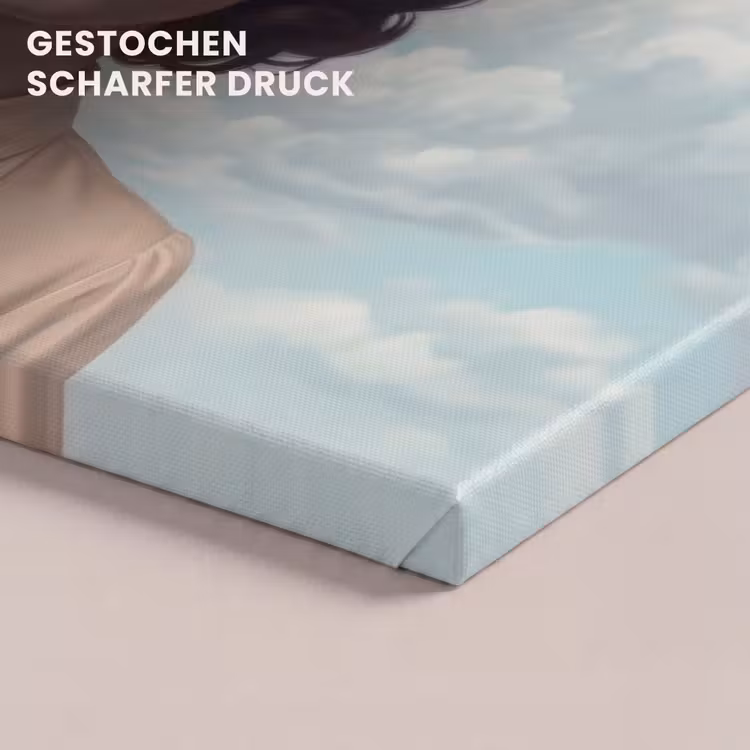 Vrouw - Narcissen - Geel canvas 2cm klein -uniquesellingpoint_afwerking-onlywow_DE