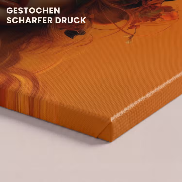 Vrouw - Citroenen - Bloesem - Geel canvas 2cm klein -closeup_print_DE