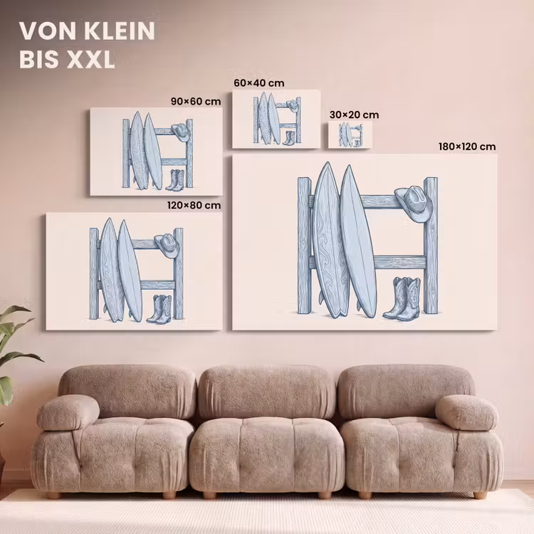 Recreatie - Kleding - Avontuur - Illustratie - Zomer canvas 2cm klein -Xsfeer8_DE