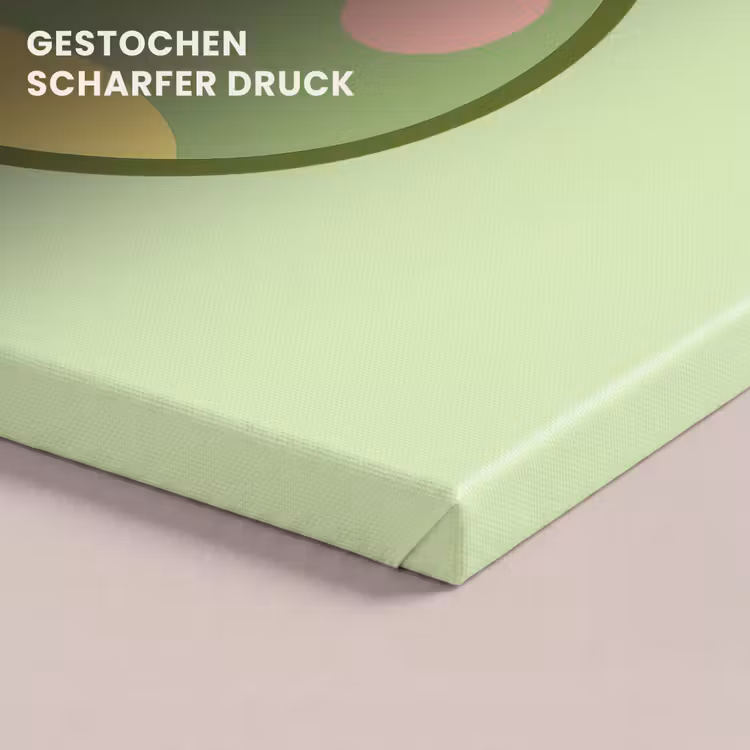 Kikker - Groen - Vriendelijkheid canvas 2cm klein -uniquesellingpoint_afwerking-onlywow_DE