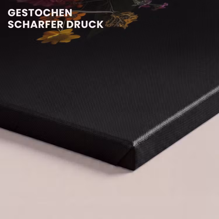 Lente - Bloemen - Klassiek - Vaas canvas 2cm klein -uniquesellingpoint_afwerking-onlywow_DE