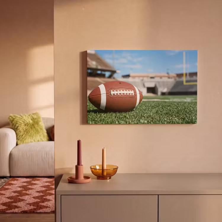 Football - Veld - Stadion - Sport canvas 2cm klein -sfeer1