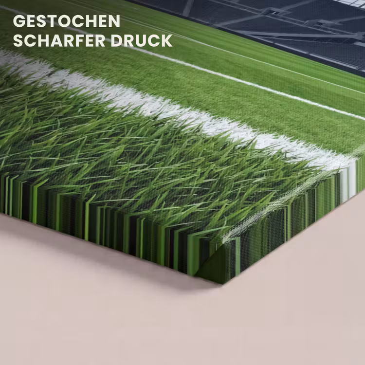 Voetbal - Stadion - Sport - Groen canvas 2cm klein -closeup_print_DE