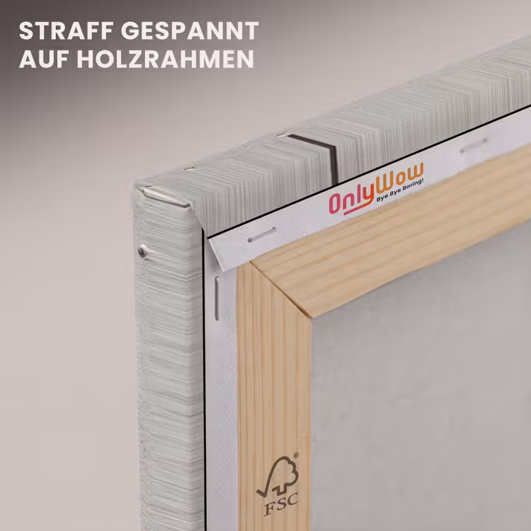 Voeten - Afdrukken - Zand canvas 2cm klein -uniquesellingpoint_afwerking-onlywow_DE