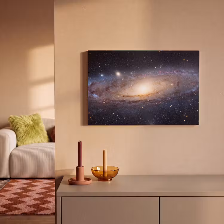 Leinwandbild - Galaxie – Weltraum – Kosmos - Sterrenstelsel - Ruimte - Kosmos canvas 2cm klein