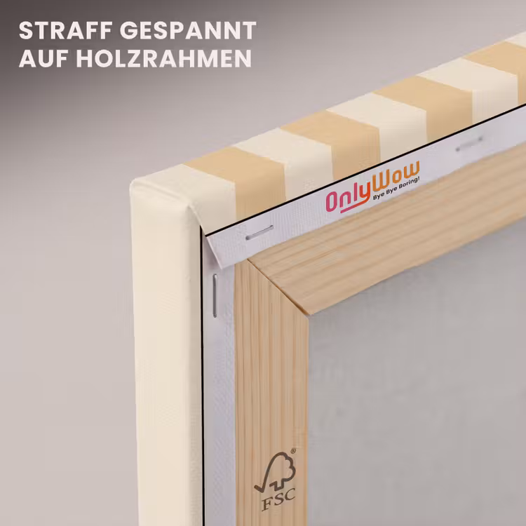 Tuin - Quote - Strepen - Zomer canvas 2cm klein -uniquesellingpoint_afwerking-onlywow_DE