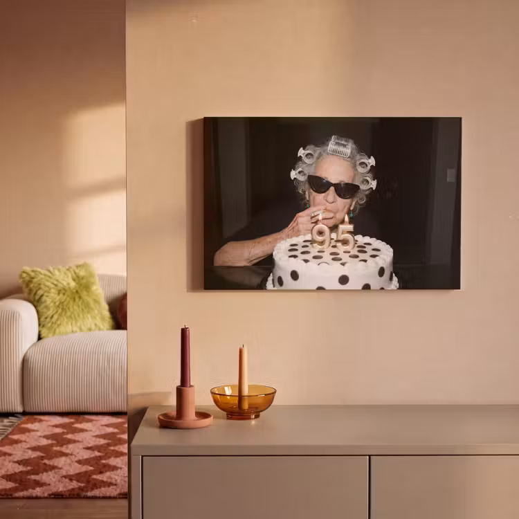 Verjaardag - Krulspeld - Oma canvas 2cm klein -sfeer1