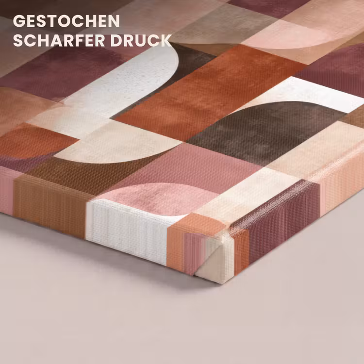 Geometrie - Modern - Retro canvas 2cm klein 34 -closeup_print_DE