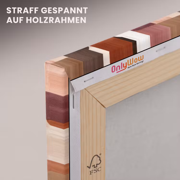 Geometrie - Modern - Retro canvas 2cm klein 34 -uniquesellingpoint_afwerking-onlywow_DE
