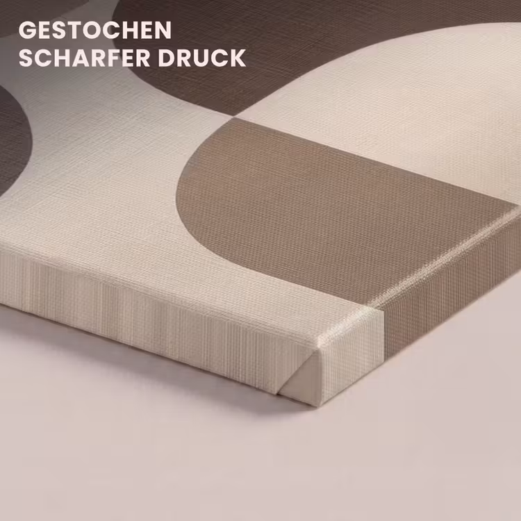 Geometrisch - Geweven structuur - Modern canvas 2cm klein -uniquesellingpoint_afwerking-onlywow_DE
