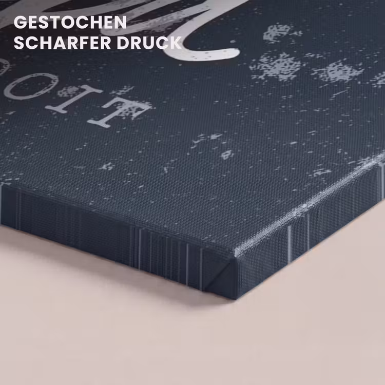 Cadeau voor man - Quote - Vaderdag - Beste papa ooit - Spreuken canvas 2cm klein -closeup_print_DE